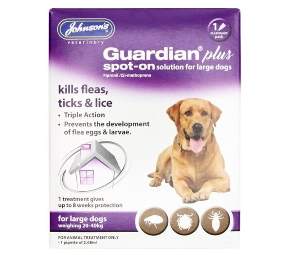 NI JV Guardian Plus Lge Dog Spot on 1pc