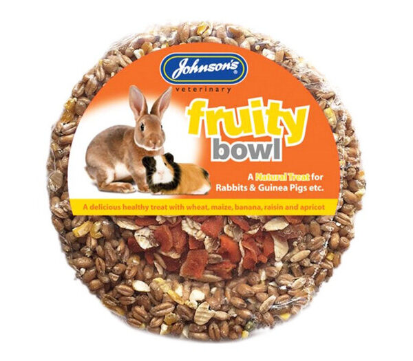 JV Rabbit & G.pig Fruity Bowl 180g 8pk
