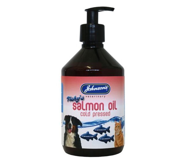 JV Fishy`s Salmon Oil 500ml Pump