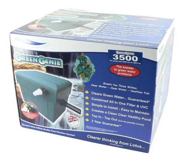 Green Genie 3500 Filter + 10w UV