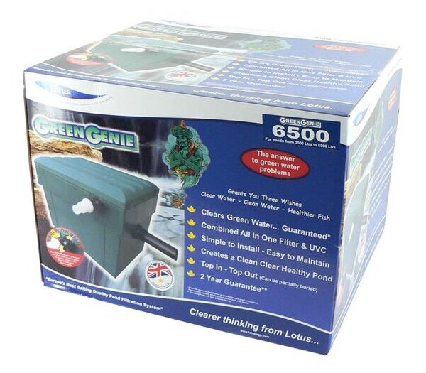Green Genie 6500 Filter +18w UV