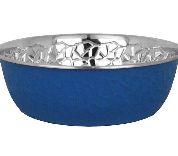 Mason Embossed Bowl Blue - 3650ml