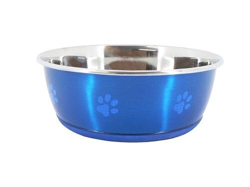 Super Fusion Blue Fash Dog Bowl 1.9L 8"