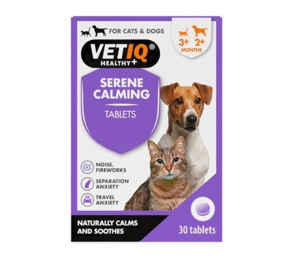 VETIQ Serene Calming Tablets 30
