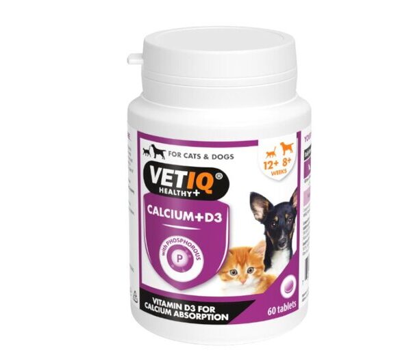 VETIQ Kalsium Plus 60 Tablets