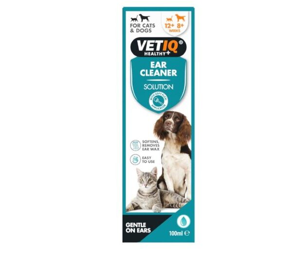 VETIQ Ear Cleaner 100ml Dog & Cat