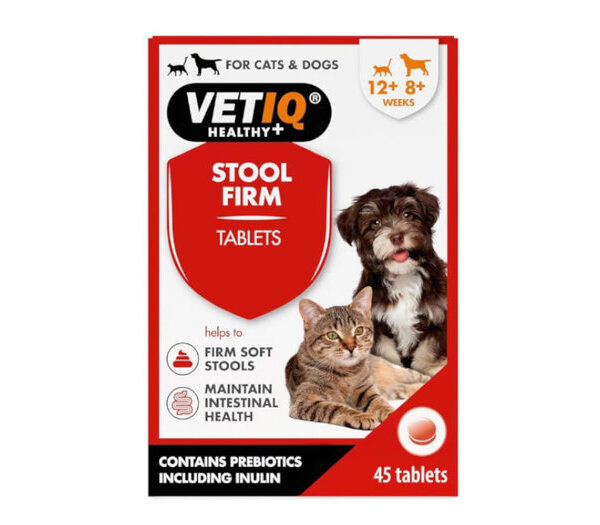 VETIQ Stool Firm 45 Tablets