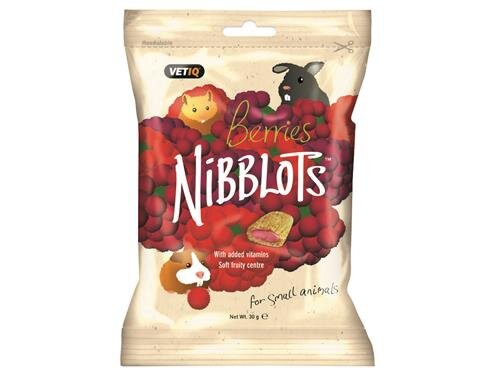 VETIQ Nibblots Sm. Animal Berries 30g