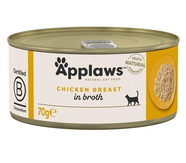 Applaws Chicken 70g Cat Food Tin 24pk