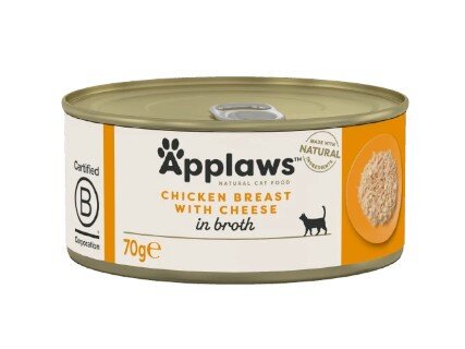 Applaws Chi & Cheese 70g Cat Food Tin 24pk
