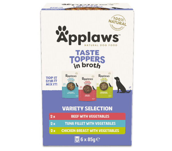 Applaws Broth Multi Dog 85g Pouch 6pk