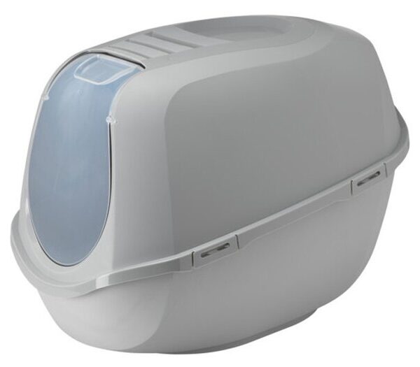 Hooded Mega Smart Cat Pan 66cm Grey