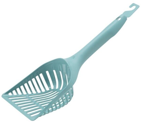 Large Litter Scoop with Hook - Aqua