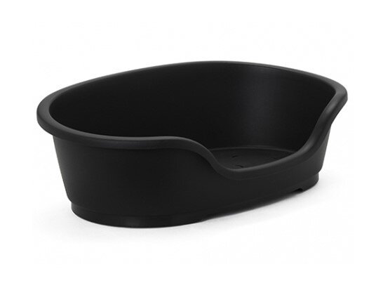 Plastic Domus Bed 60cm Black