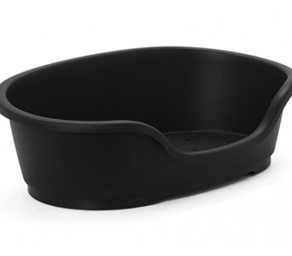 Plastic Domus Bed 80cm Black