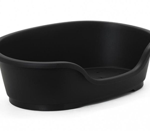 Plastic Domus Bed 90cm Black