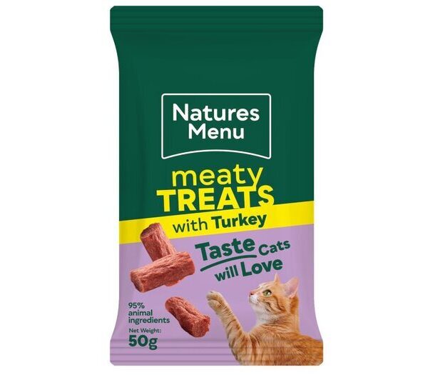 Natures Menu Cat Treat Turkey 50g