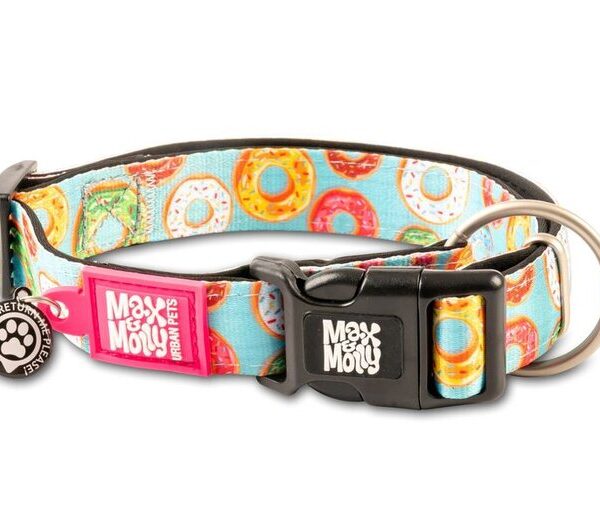 M & M Donuts Smart ID Collar Sml