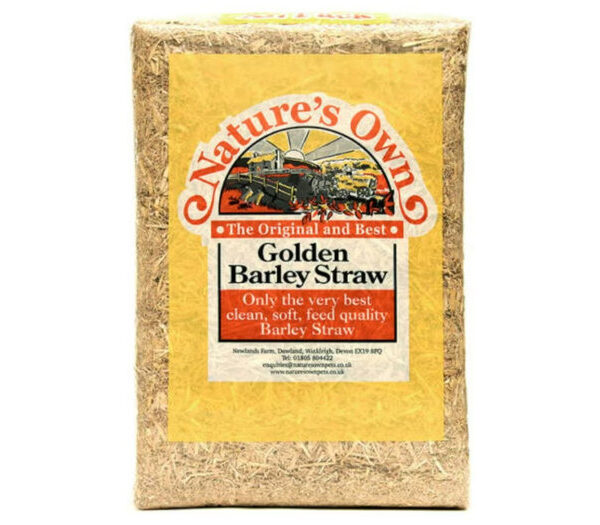 Golden Barley Straw Large 2kg