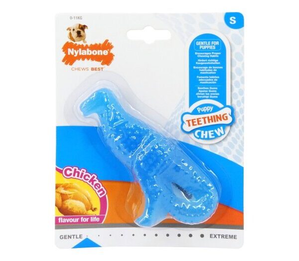 Nylabone Puppy Dental Dino Chicken Small