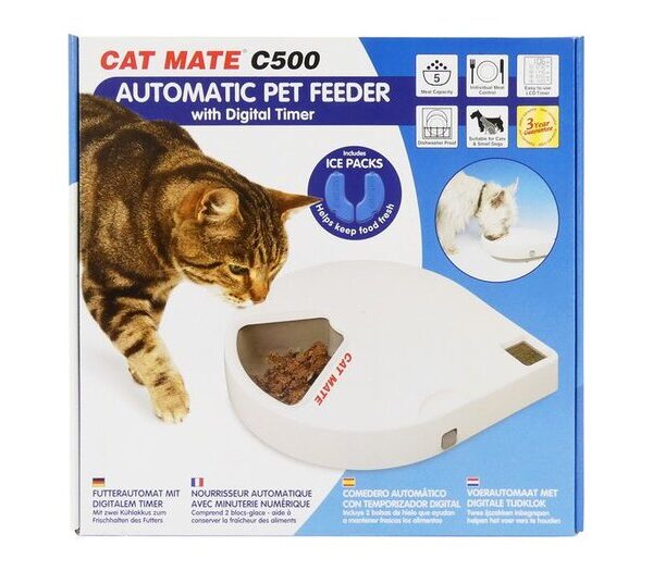 C500 Automatic Five Meal Feeder