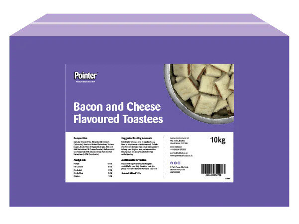 Pointer Toastees Bac & Cheese10kg