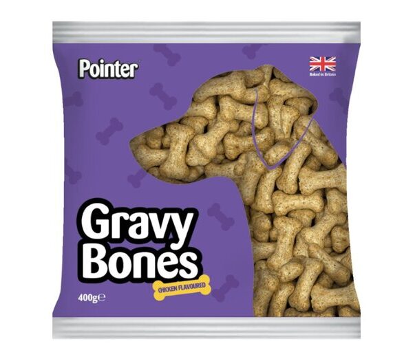 Pointer Chicken Gravy Bones 400g