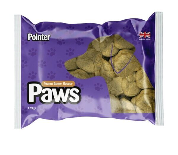 Pointer Peanut Butter Paws Wf - 1.25kg