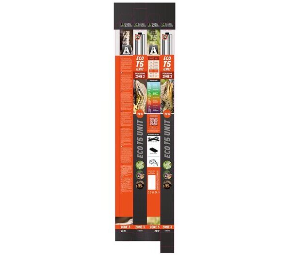Rs Eco T5 Unit Zone 3 24w 570mm