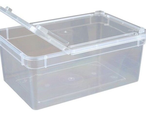 Braplast Hinged Box & Lid 1.3L
