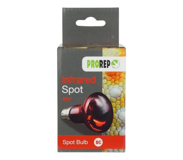 PR Red Night Spotlamp 60w Bc
