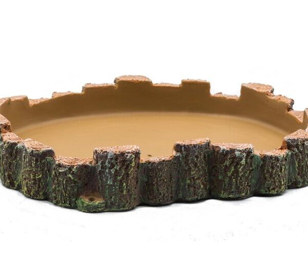 PR Rustic Log Pool Small 13x10x5cm
