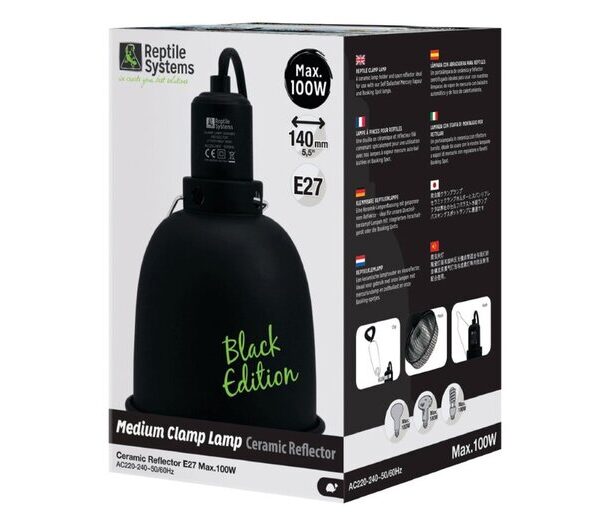 Rs Clamp Lamp Black Edition Medium