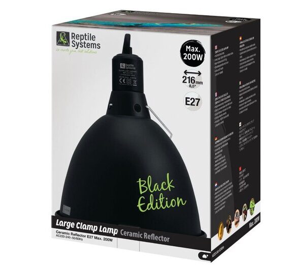 Rs Clamp Lamp Black Edition Large