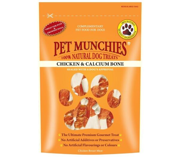 Pet Munchies Chicken & Calcium Bone 100g