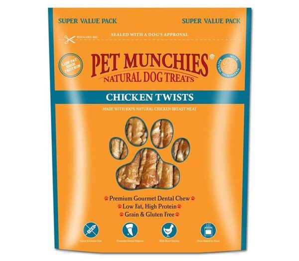 Pet Munchies Chicken Twists 290g Value