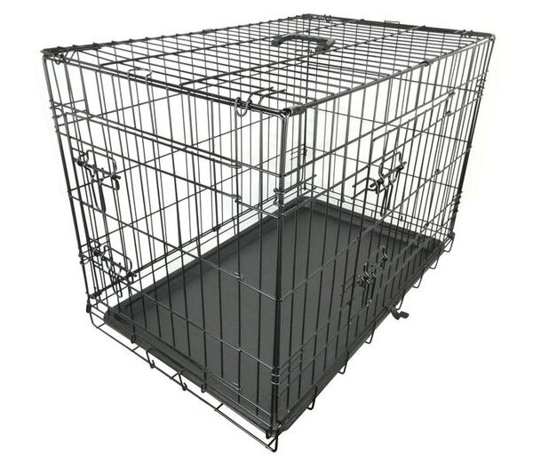 Black Fold Flat Crate 2d Giant 122x75x81