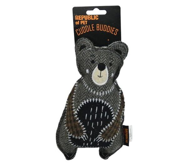 Forest Friend Squeaky Bear 20cm Dog Toy