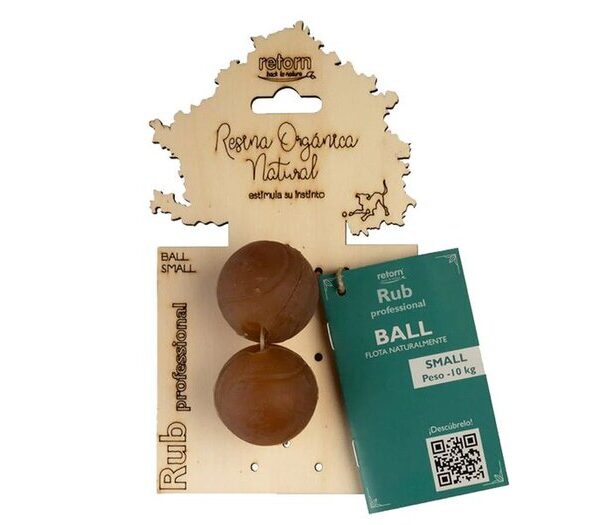 Reton Rubber Ball Small 2pk