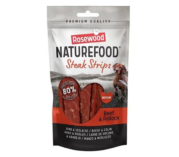Naturefood Beef Steak Strips 100g