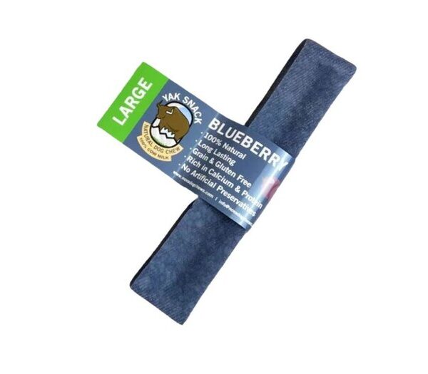 Yak Snack Blueberry Chew Large 15-18cm