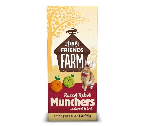 Russel Munchers with Carrots & Peas 120g