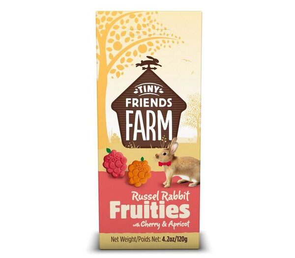 Russel Fruitees Cherry & Apricot 120g