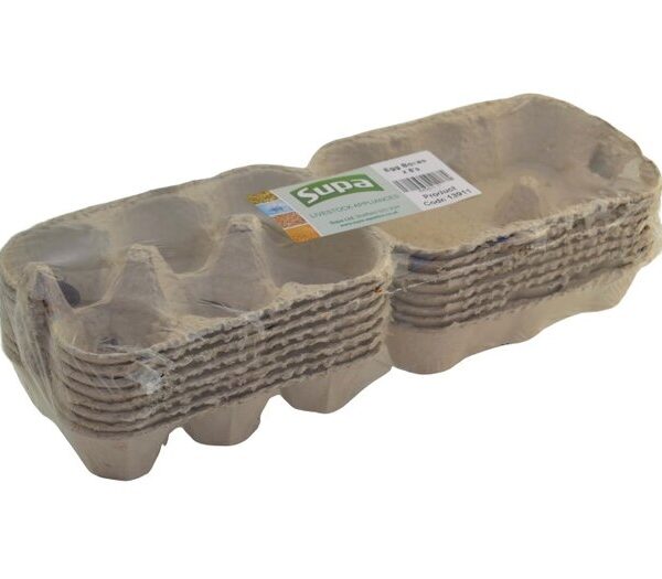 SUPA Grey Egg Boxes (8 Boxes)