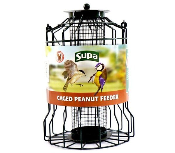 SUPA Wild Bird Caged Peanut Feeder