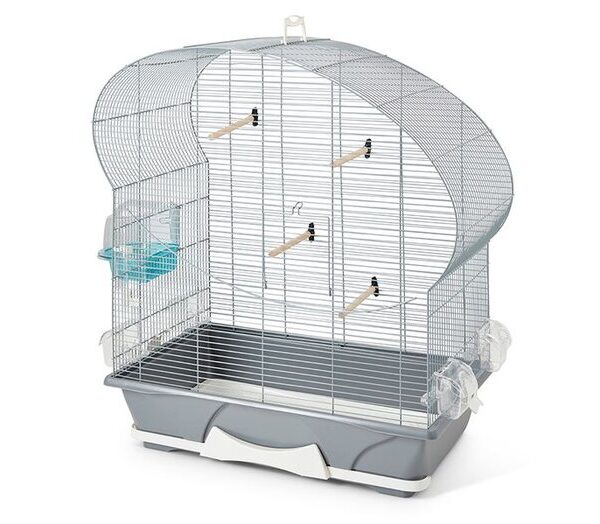 Ellipse 50 Grey/Silver Bird Cage70x38x75