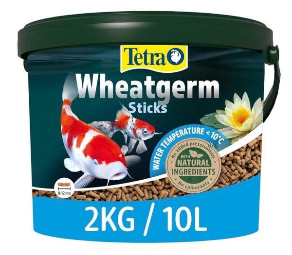 Tetra Pond Wheatgerm Sticks Bucket 10L