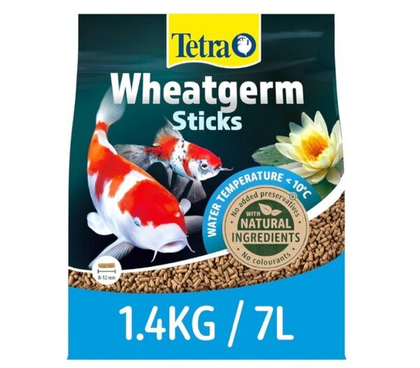 Tetra Pond Wheat Germ Koi 1400g 7L
