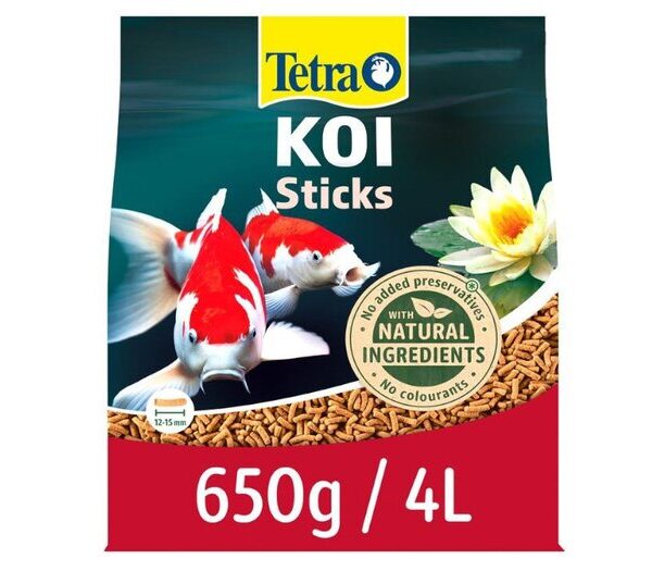 Tetra Pond Koi Sticks 650g 4L