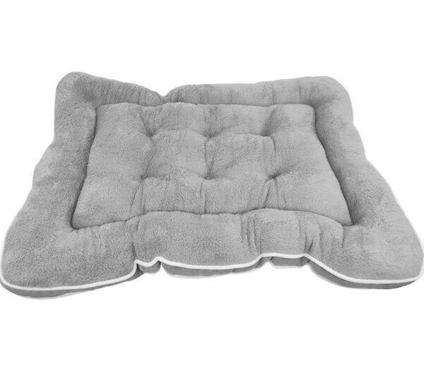 Relax Plush Pad Grey Bed 37"